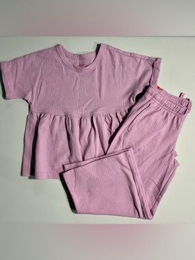 Cat & Jack Lavender Tee & Pants Set